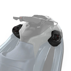 Kit de système audio Platinium 80 W BRO installé sur motomarine Sea-Doo