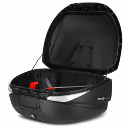 TOP-CASE EXTENSIBLE SHAD LOOK CARBONE 58 LITRES - Sangles de maintien