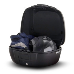 TOP-CASE SHAD 40 LITRES - 1 casque jet + 1 casque intégral
