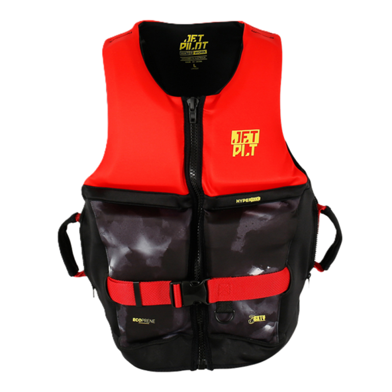GILET UNISEXE JETPILOT 3SXTY HYPERFLEX ROUGE - ÉQUIPEMENT PILOTE JET - Audemar