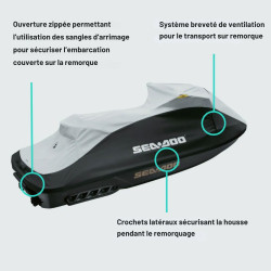 Caractéristiques clés de la housse sea-doo pour GTR de 2012 à 2019
