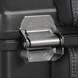 TOP-CASE ALUMINIUM SHAD 48 LITRES - Charnières aluminium