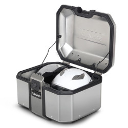 TOP-CASE ALUMINIUM SHAD 48 LITRES - Deux casques