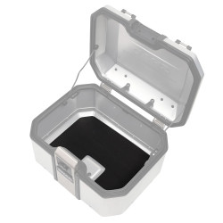 TOP-CASE ALUMINIUM SHAD 48 LITRES - Fond en mousse
