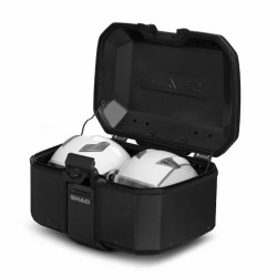 TOP-CASE ALUMINIUM SHAD 55 LITRES TERRA - DEUX CASQUES
