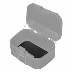 TOP-CASE ALUMINIUM SHAD 55 LITRES TERRA PURE BLACK - FOND EN MOUSSE