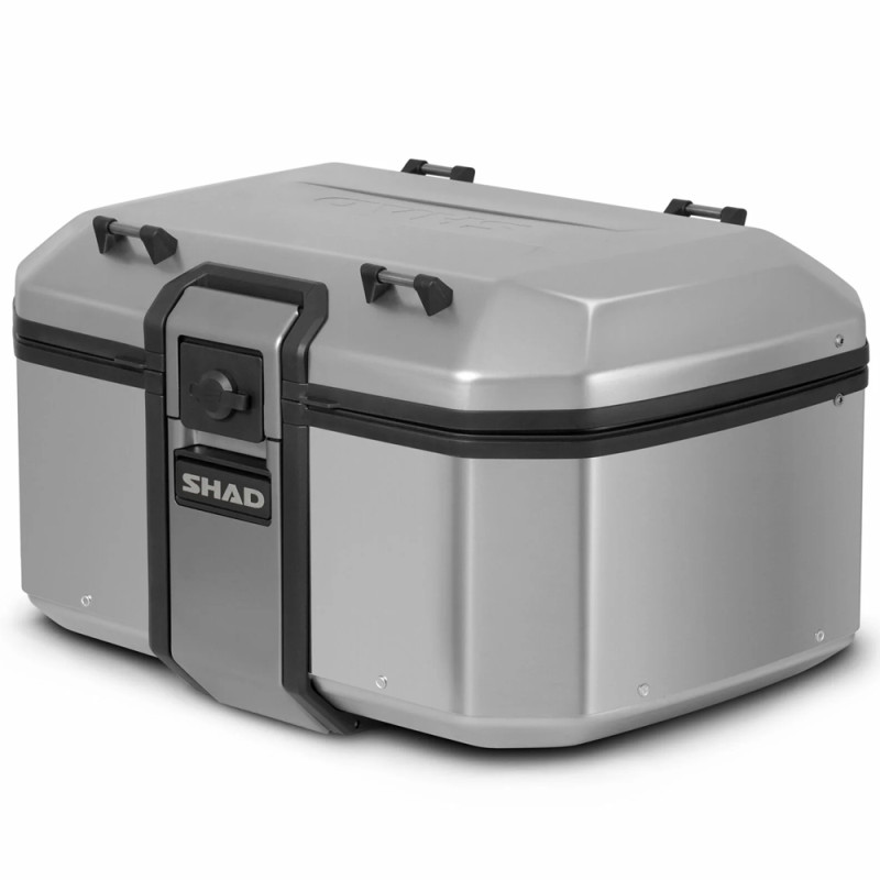 TOP-CASE ALUMINIUM SHAD 55 LITRES TERRA - BAGAGERIE SHAD - Audemar