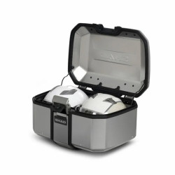 TOP-CASE ALUMINIUM SHAD 55 LITRES TERRA - 2 casques modulables