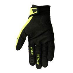 Dessous du gant jaune