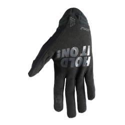 Dessous du gant noir