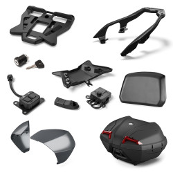 PACK URBAIN "SANS CLÉS" POUR TRICITY 300 - Power Grey - PGD