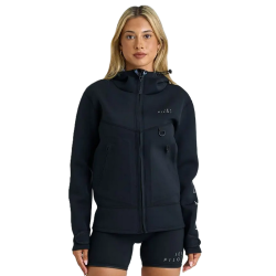 Tour coat femme porté de face