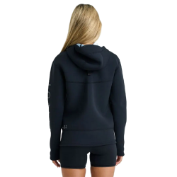 Tour coat femme porté de dos