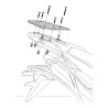 FIXATION DE TOP-CASE SHAD POUR SUZUKI GSX-S1000GX reference:S0GS14ST