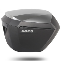 VALISES LATÉRALES SHAD 23 LITRES ALUMINIUM LOOK