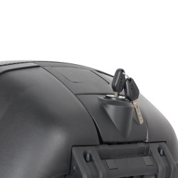 VALISES LATÉRALES SHAD 35 LITRES ALUMINIUM - FERMETURE À CLÉ