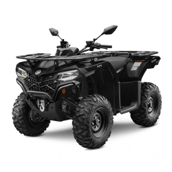 Quad CFORCE 450 châssis court couleur BlackLine - face