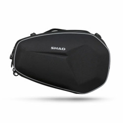 SACOCHES SEMI-RIGIDES EXTENSIBLES SHAD 29 LITRES - LISERET ET LOGO RÉFLÉCHISSANT