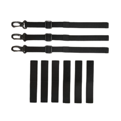 SACOCHES SEMI-RIGIDES EXTENSIBLES SHAD 24 LITRES - SANGLES DE MAINTIEN