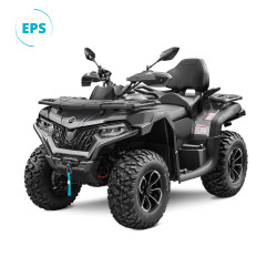 Quad CFMOTO CFORCE 625 R châssis long couleur gris titane - face