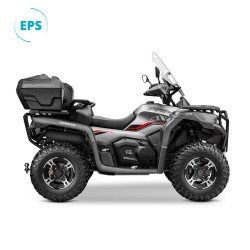 Quad CFMOTO CFORCE 625 Overaland couleur gris titane  - face