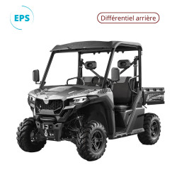 UTV UFORCE 600 couleur gris métallique - face