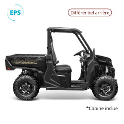 UTV UFORCE 1000 Winter Edition couleur blackline - côté