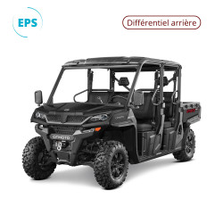 UTV UFORCE 1000 XL couleur noir nébula - face