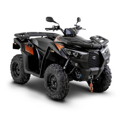 Quad Kymco MXU 550i homologué T3b couleur noir rouge
