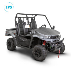 SSV UXV 700i Sport équipé de l'EPS homologué T1a couleur gris mat - face