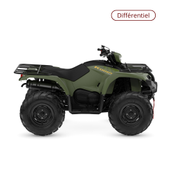 ATV Yamaha Kodiak 450 couleur vert olive - côté