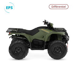 Quad Yamaha Kodiak 450 EPS couleur vert olive - côté