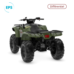 Quad Yamaha Kodiak 450 EPS couleur vert olive - arrière