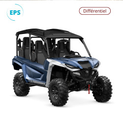SSV Yamaha Wolverine® RMAX™4 1000 compact Le couleur backcountry blue silver metallic - avant droit