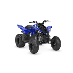 Quad junior Yamaha YFM110R couleur racing blue - avant droit