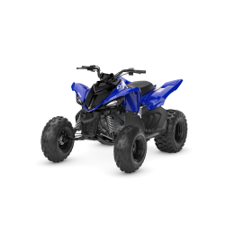Quad junior Yamaha YFM110R couleur racing blue - avant gauche