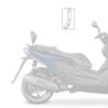 SUPPORT DE DOSSERET PASSAGER SHAD POUR KYMCO DOWNTOWN GT 125/350 reference:K0DT14RV