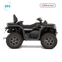 Quad GOES Terrox 1000 S couleur noir avec touches orange - côté droit