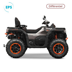 Quad GOES Terrox 1000 R ABS couleur gris mat avec touches orange - côté droit