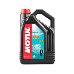 Huile de 5 litres motul outboard tech 10W-40 pour moteur de jet ski 4 temps Kawasaki