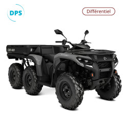 Quad Can-Am Outlander 6X6 DPS 700 T 2026 couleur granite grey