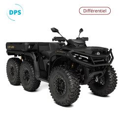 Quad Can-Am Outlander 6X6 BACKCOUNTRY 1000 T 2026 couleur stealth black