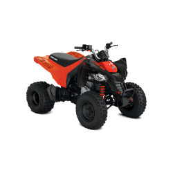 Quad Can-Am DS 250 2026 couleur black Can-Am red