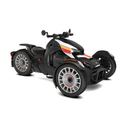 3-Roues Can-Am Ryker Rally 2026 couleur blanc, jaune et rouge