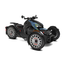 3-Roues Can-Am Ryker Rally 2026 couleur bleu et jaune