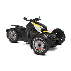 3-Roues Can-Am Ryker Rally 2026 couleur blanc et jaune