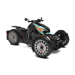 3-Roues Can-Am Ryker Rally 2026 couleur turquoise et orange