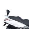 SUPPORT DE DOSSERET PASSAGER SHAD POUR KYMCO DOWNTOWN 125/350 reference:K0DW15RV