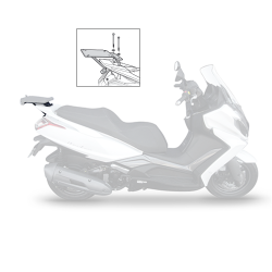 SUPPORT DE TOP-CASE SHAD POUR KYMCO DOWNTOWN 125/350