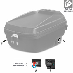 SACOCHE DE RÉSERVOIR 5L SHAD E09C - VENDUE SANS SERRURE